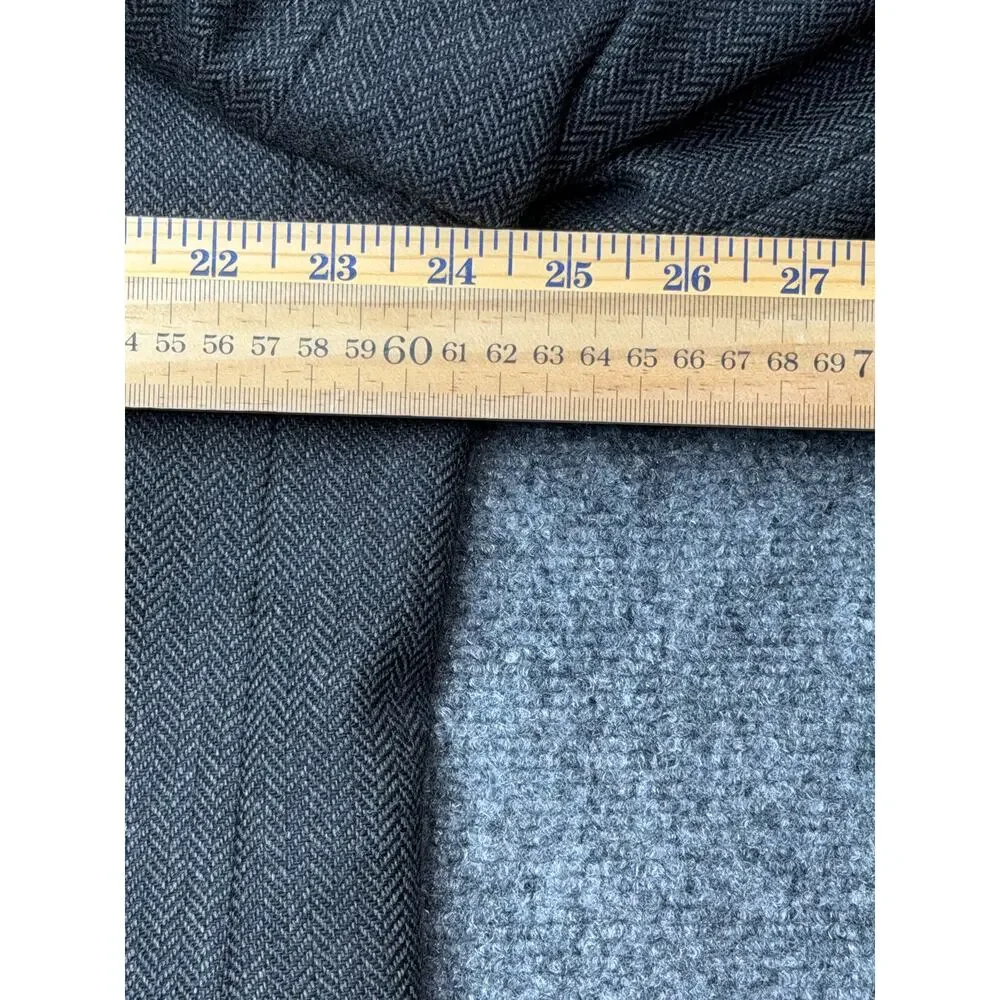 Vintage Today’s Man Sorrento 100% Cashmere Blazer 46R Italy Herringbone Luxury